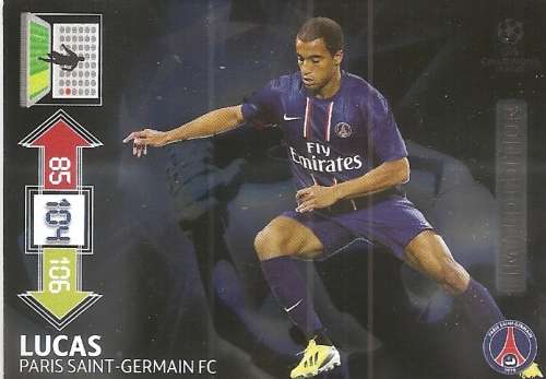 LUCAS - PANINI CHAMPIONS LEAGUE ADRENALYN XL 2012/2013 - `RARE` `LIMITED EDITION` CARD