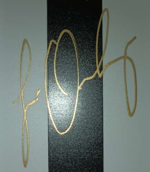 LOUIS OOSTHUIZEN - UPPER DECK GOLF 2013 -  RARE MEMO and `AUTHENTIC AUTOGRAPH` TRADING CARD 15 of 15