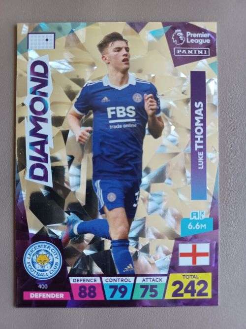 LUKE THOMAS - PANINI  English Premier League 2022/23 - `DIAMOND` TRADING CARD 400