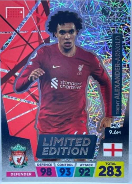 TRENT A. ARNOLD - PANINI English Premier League 2022/23 -  `LIMITED EDITION` TRADING CARD
