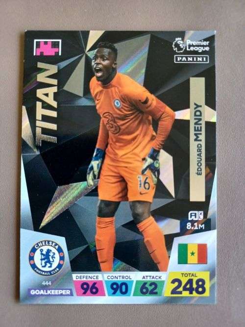 EDOUARD MENDY - PANINI  English Premier League 2022/23 - `TITAN` TRADING CARD 444