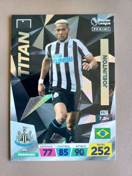 JOELINGTON - PANINI  English Premier League 2022/23 - `TITAN` TRADING CARD 446