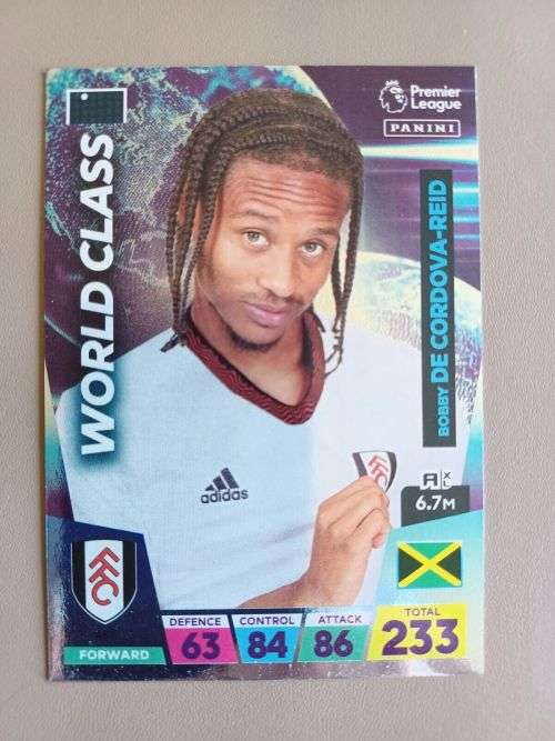 ROBBY DE CORDOVA - PANINI  English Premier League 2022/23 - `WORLD CLASS` TRADING CARD 457