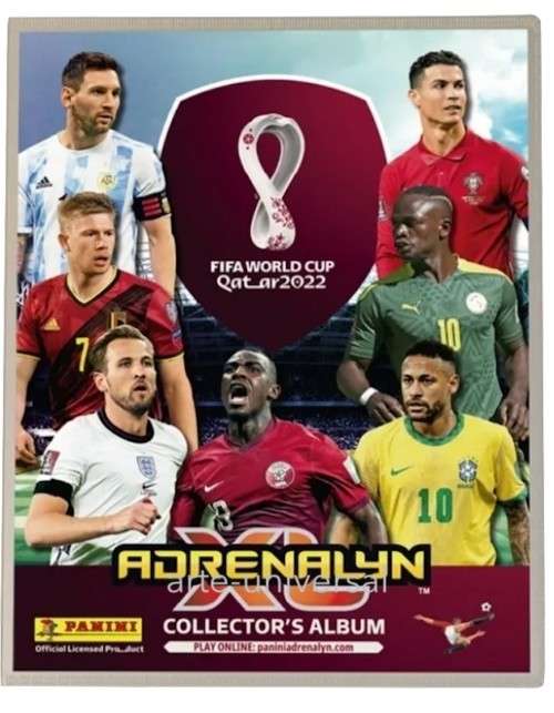 DOUBLE DEEZ - PANINI `FIFA WORLD CUP 2022` QATAR -LOT of 42 `HERO`  TRADING CARDS