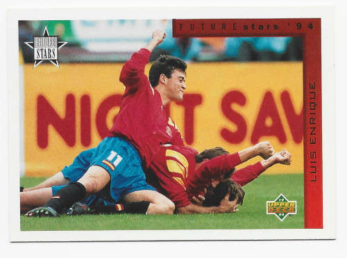 LUIS HENRIQUE (Spain) - FIFA WORLD CUP 1994 USA `UPPER DECK`  - ROOKIE  TRADING CARD 236