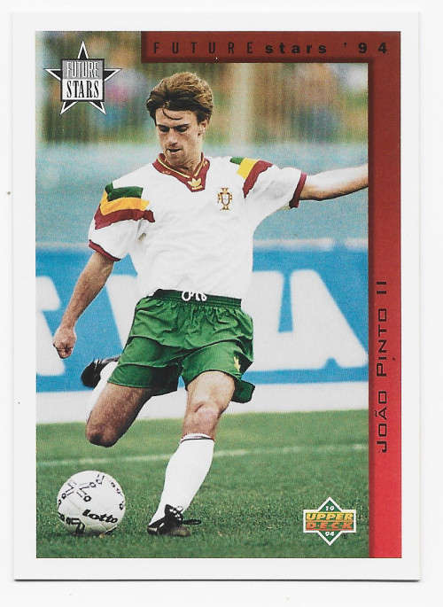 JOAO PINTO II (Portugal) - FIFA WORLD CUP 1994 USA `UPPER DECK`  - ROOKIE TRADING CARD 246