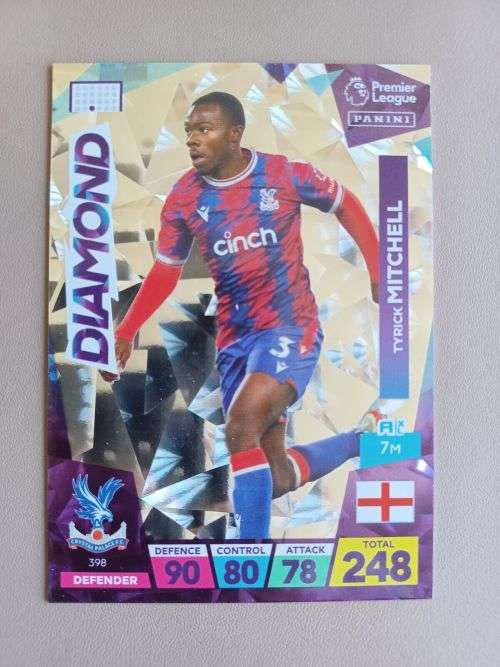 TYRICK MITCHELL - PANINI  English Premier League 2022/23 - `DIAMOND` TRADING CARD 398