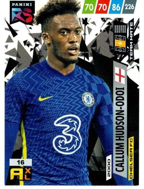CALLUM HUDSON ODOI (Chelsea) - PANINI `FIFA 365 COLLECTION` 2021/22 - RISING STAR TRADING CARD 16