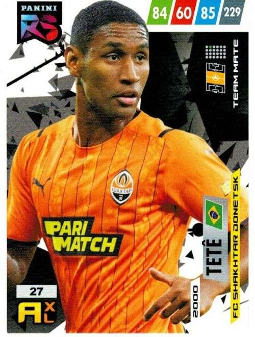 TETE (S. Donesk) - PANINI `FIFA 365 COLLECTION` 2021/22 - RISING STAR TRADING CARD 27