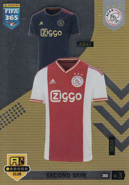 AFC AJAX - PANINI `FIFA 365 COLLECTION` 2023 - `SECOND SKIN` FOIL TRADING CARD 366