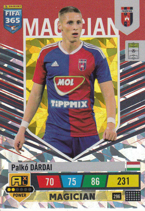 PALKO DARDAI - PANINI `FIFA 365 COLLECTION` 2023 - `MAGICIAN` FOIL TRADING CARD 296