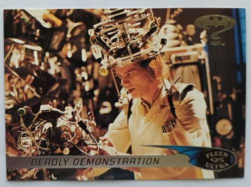 DC COMICS - FLEER ULTRA 1995 `BATMAN FOREVER`  -  TRADING CARD 44