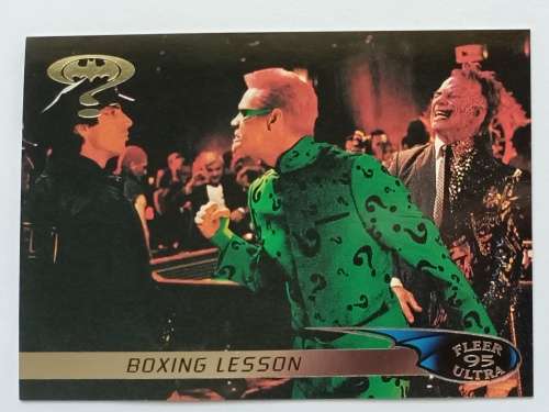 DC COMICS - FLEER ULTRA 1995 `BATMAN FOREVER`  -  TRADING CARD 72