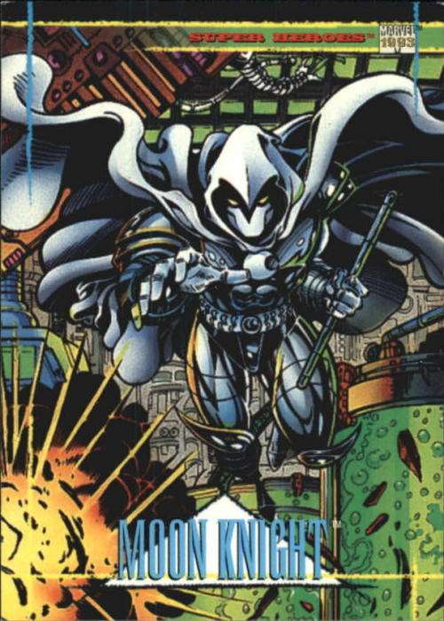 MOON NIGHT - MARVEL UNIVERSE 1993 TRADING CARD 2