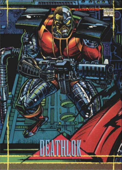 DEATHLOK - MARVEL UNIVERSE 1993 TRADING CARD 8