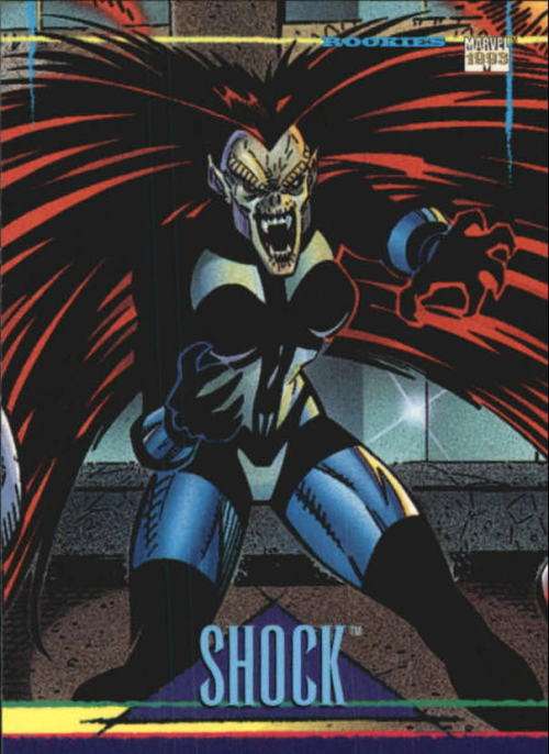 SHOCK - MARVEL UNIVERSE 1993 TRADING CARD 62