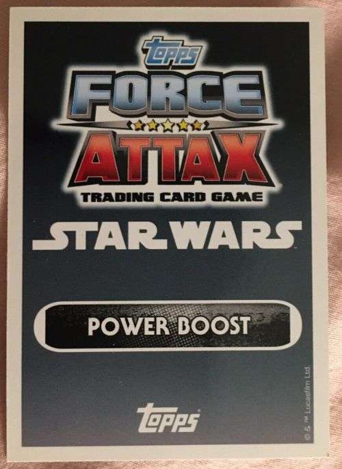 X-WING STARFIGHTER - TOPPS `STAR WARS F/ATTAX MOBIE SERIES 4` 2016 - RARE `LIMITED EDITION`CARD LEDD