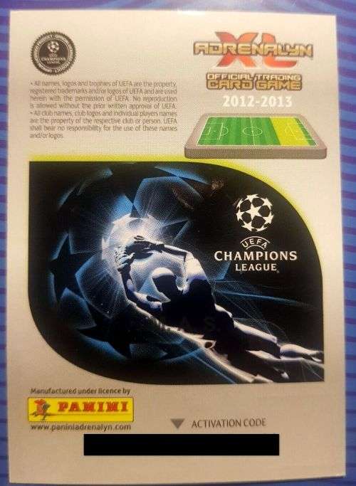 CRISTIANO RONALDO - PANINI `CHAMPIONS LEAGUE UPDATES`2013 - RARE `GAME CHANGER` FOIL TRADING CARD