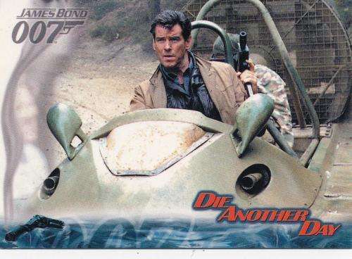 JAMES BOND 007 `DIE ANOTHER DAY` - MOVIE TRADING CARDS - PROMO TRADING CARD