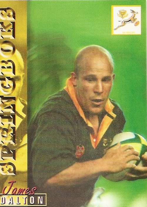 JAMES DALTON - RUGBY 1997 COLLECTION by PANINI - `BASE` TRADING CARD 3
