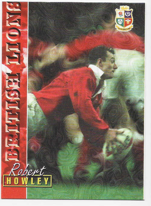 ROBERT HOWLEY - RUGBY 1997 COLLECTION by PANINI - VERY RARE `BASE` TRADING CARD 86