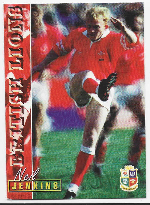 NEIL JENKINS - RUGBY 1997 COLLECTION by PANINI - VERY RARE `BASE` TRADING CARD 87
