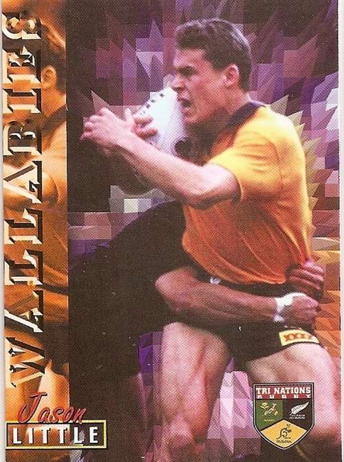 JASON LITTLE - RUGBY 1997 TRADING CARD  COLLECTION by PANINI -  `BASE` TRADING CARD 67