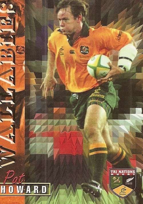 PAT HOWARD - RUGBY 1997 TRADING CARD  COLLECTION by PANINI -  `BASE` TRADING CARD 65