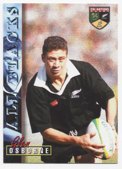 GLEN OSBORNE - RUGBY 1997 COLLECTION by PANINI - VERY RARE `BASE` TRADING CARD 46