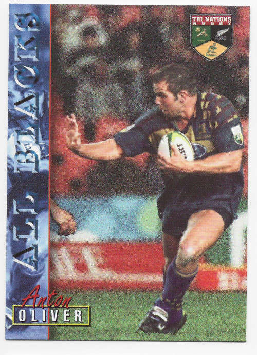 ANTON OLIVER - RUGBY 1997 COLLECTION by PANINI - VERY RARE `BASE` TRADING CARD 45