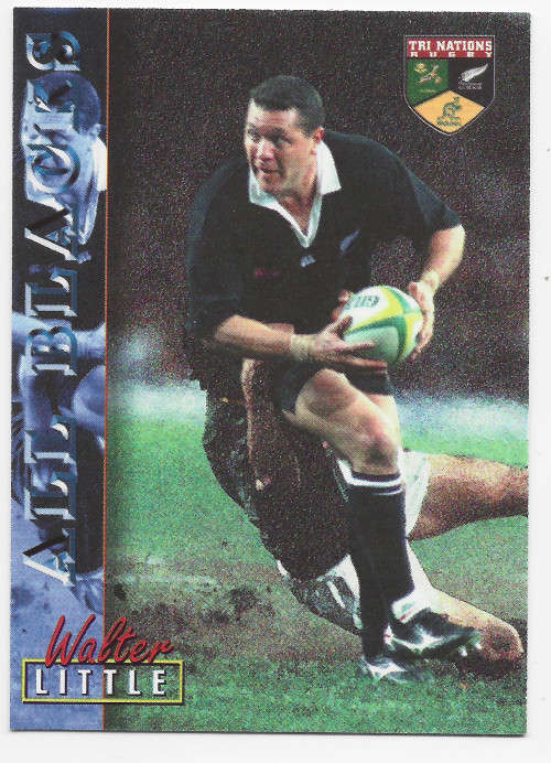 WALTER LITTLE - RUGBY 1997 COLLECTION by PANINI - VERY RARE `BASE` TRADING CARD 41
