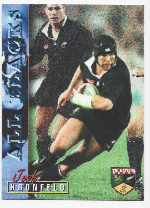 JOSH KRONFELD - RUGBY 1997 COLLECTION by PANINI - VERY RARE `BASE` TRADING CARD 39