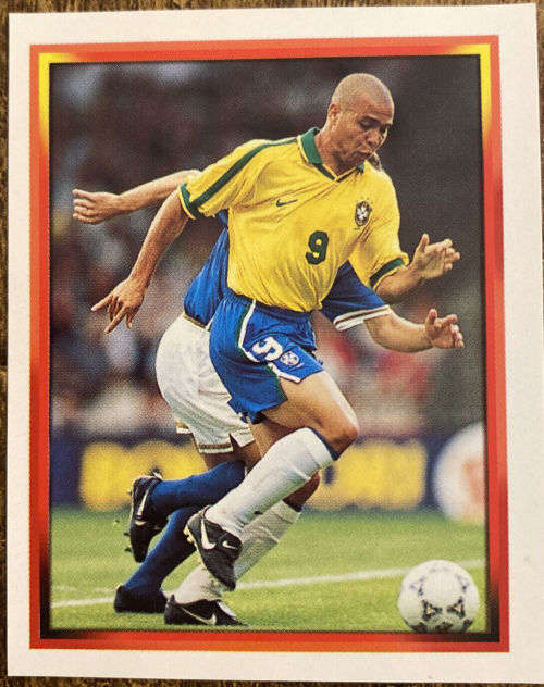 RONALDO - MERLIN `McDONALD`S SPECIAL EDITION` 1998 STICKER COLLETION - RARE STICKER 261