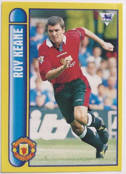 ROY KEANE - MERLIN Premier League Sticker collection 1998 - RARE `STICKER` 358
