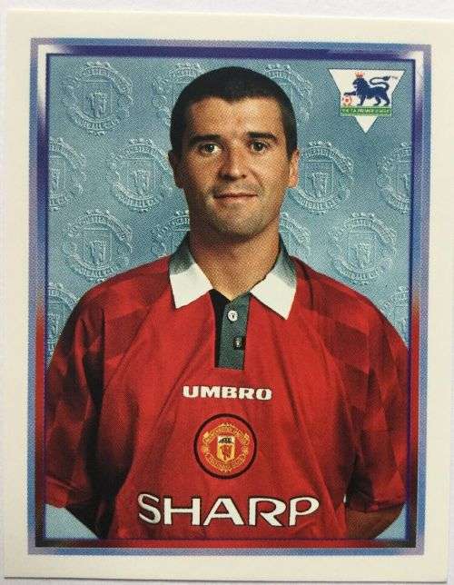 ROY KEANE - MERLIN Premier League Sticker collection 1998 - RARE `STICKER` 353
