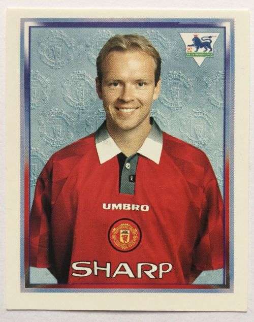 HENNING BERG - MERLIN Premier League Sticker collection 1998 - RARE `STICKER` 349