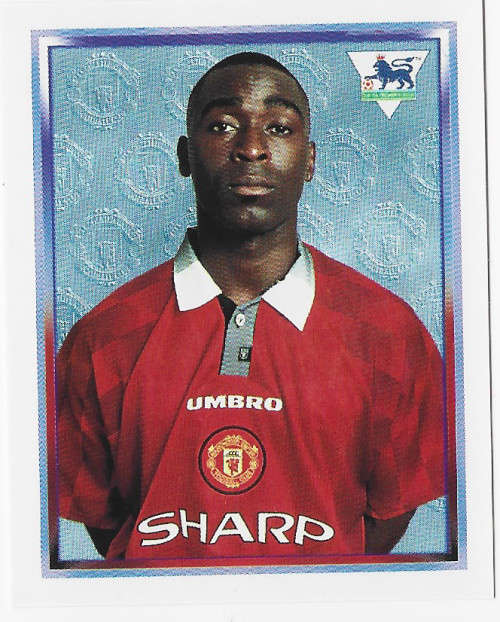 ANDY COLE - MERLIN Premier League Sticker collection 1998 - RARE `STICKER` 354