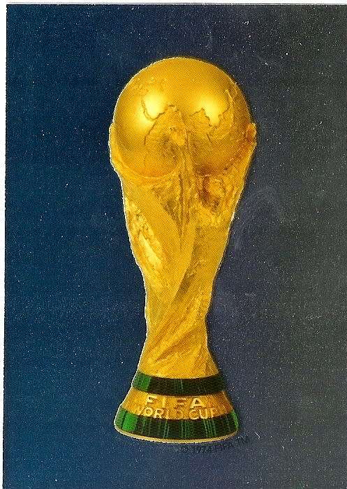 WORLD CUP - PANINI `FIFA WORLD CUP 2006 GERMANY` PREMIUM  - RARE `TROPHY` FOIL TRADING CARD 2
