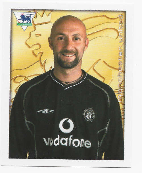 FABIEN BARTHEZ - MERLIN Premier League Sticker collection 2001 - RARE `STICKER` 171