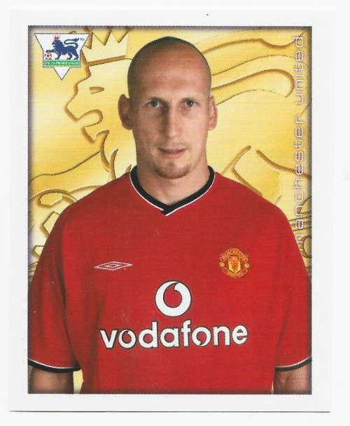 JAAP STAM - MERLIN Premier League Sticker collection 2001 - RARE `STICKER` 172