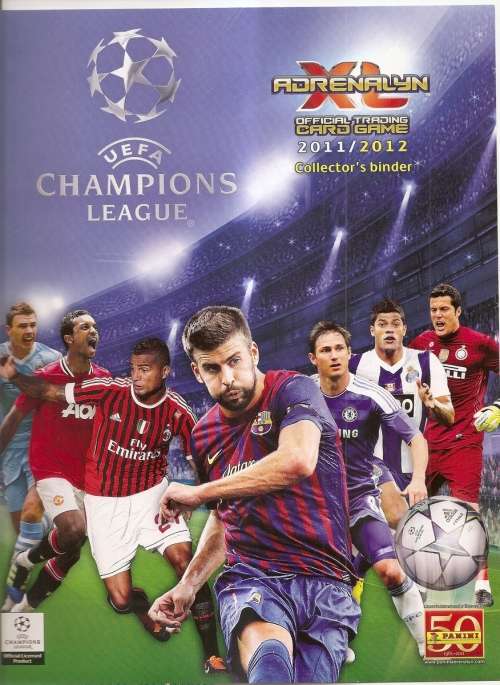 CHAMPIONS LEAGUE - PANINI `CHAMPIONS LEAGUE` 2011/12 - JOB LOT of 50 `BASE` TRADING CARDS