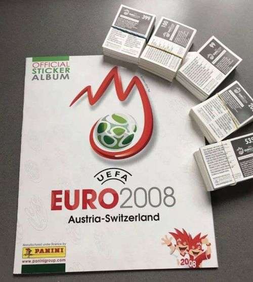 EURO 2008 - PANINI `UEFA EURO 2008` STICKER COLLECTION - LOT OF 50 STICKERS LOT 1