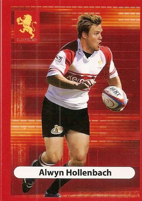ALWYN HOLLENBACH (Lions) - BIG BALL RUGBY COLLECTION  2009 -  BASE TRADING CARD