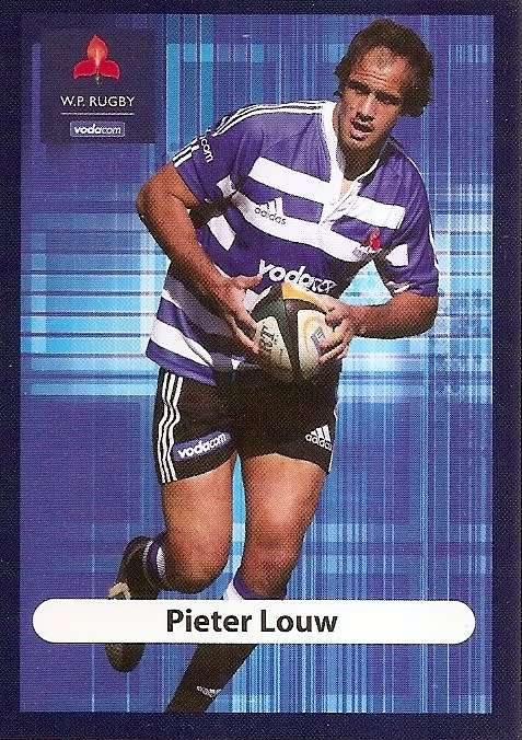PIETER LOUW (Stormers) - BIG BALL RUGBY COLLECTION  2009 -  BASE TRADING CARD