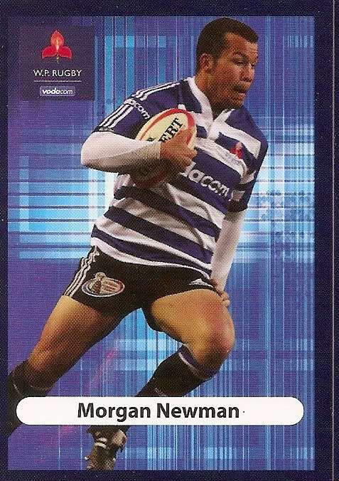 MORGAN NEWMAN (Stormers) - BIG BALL RUGBY COLLECTION  2009 -  BASE TRADING CARD
