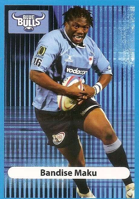 BANDISE MAKU (Bulls) - BIG BALL RUGBY COLLECTION  2009 -  BASE TRADING CARD