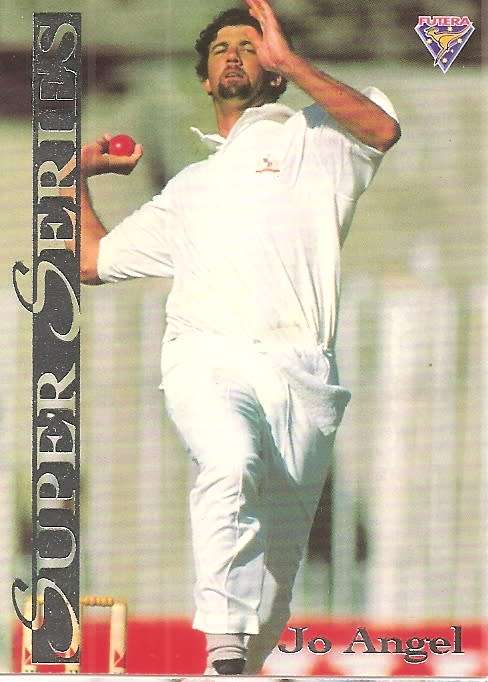 JO ANGEL - FUTERA 1994 CRICKET `SUPER SERIES`  COLLECTION - FOIL `INSERT` TRADING CARD SS20