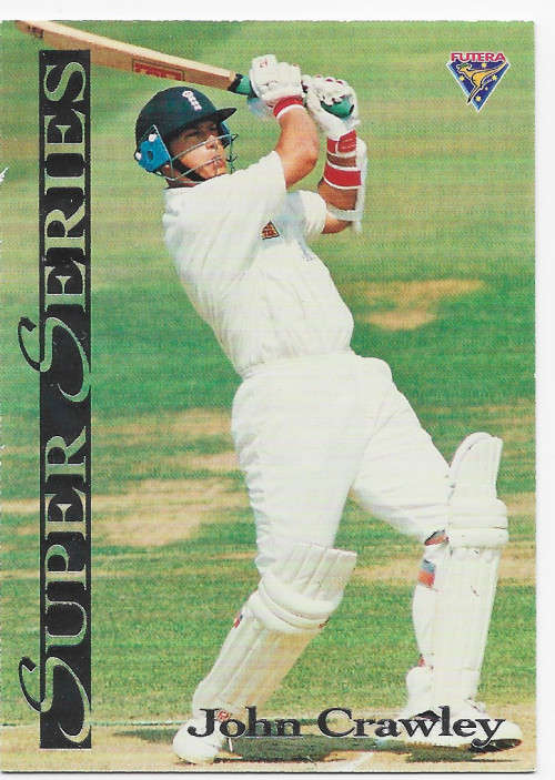 JOHN CRAWLEY - FUTERA 1994 CRICKET `SUPER SERIES`  COLLECTION - FOIL `INSERT` TRADING CARD SS28