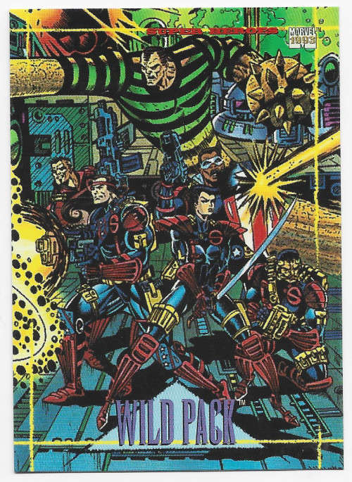 WILD PACK - MARVEL UNIVERSE 1993 -  TRADING CARD 5