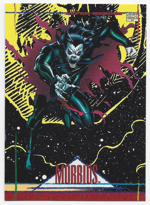 MORBIUS - MARVEL UNIVERSE 1993 -  TRADING CARD 107